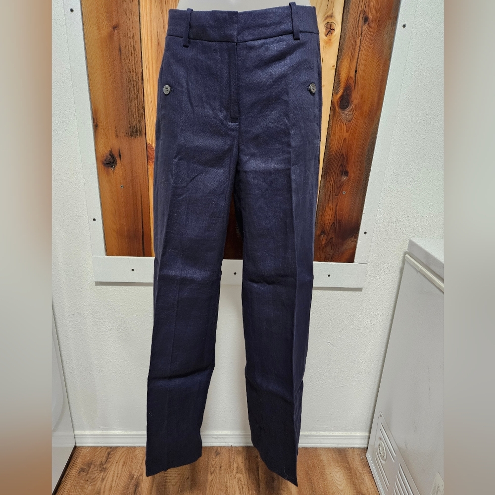 J. Crew Dark Blue Women's Trousers
